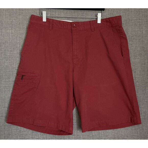 Greg Norman for Tasso Elba Shorts Mens 36 Red 5 Iron Performance Golf - Picture 3 of 11